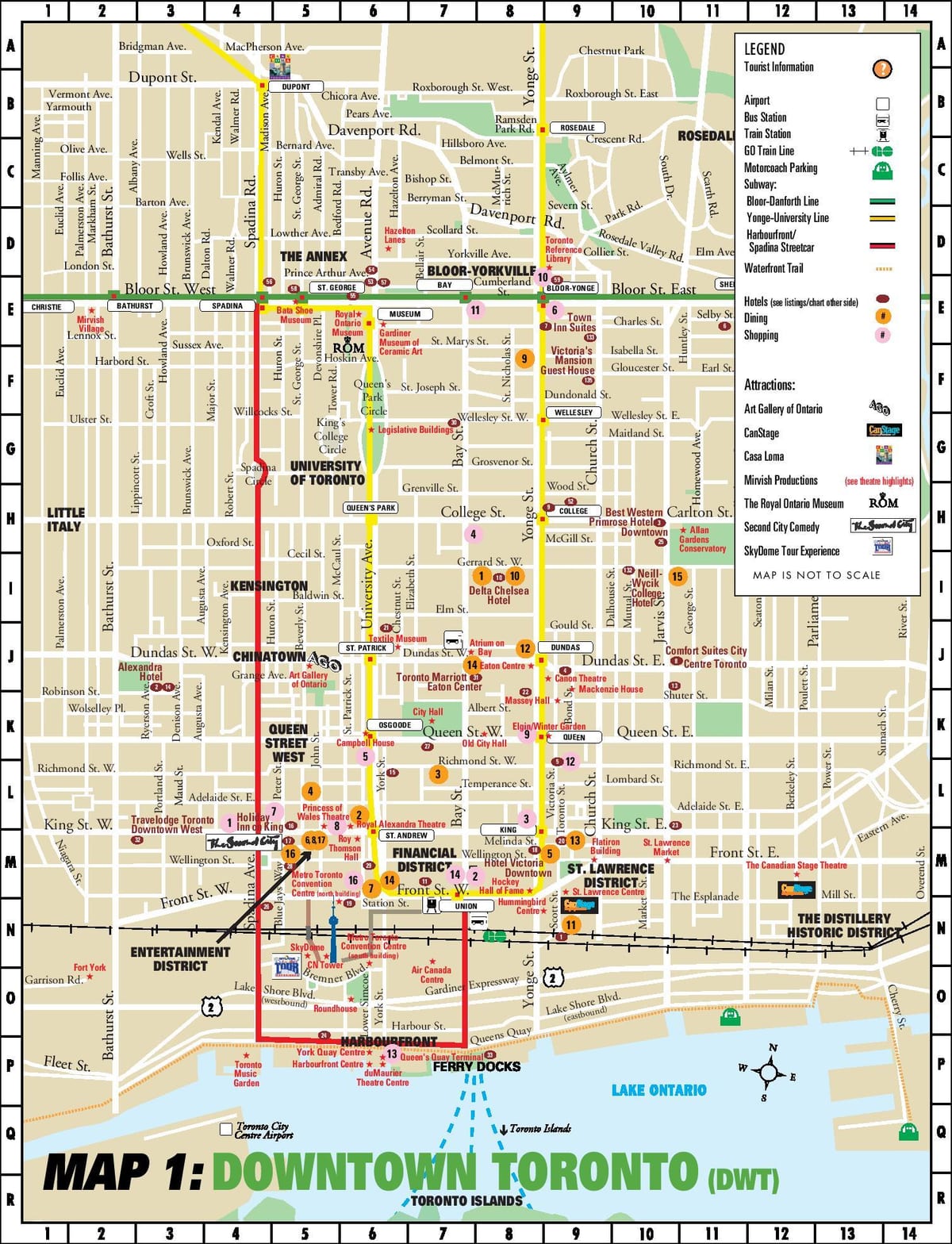 Bản đồ của CẦN Toronto