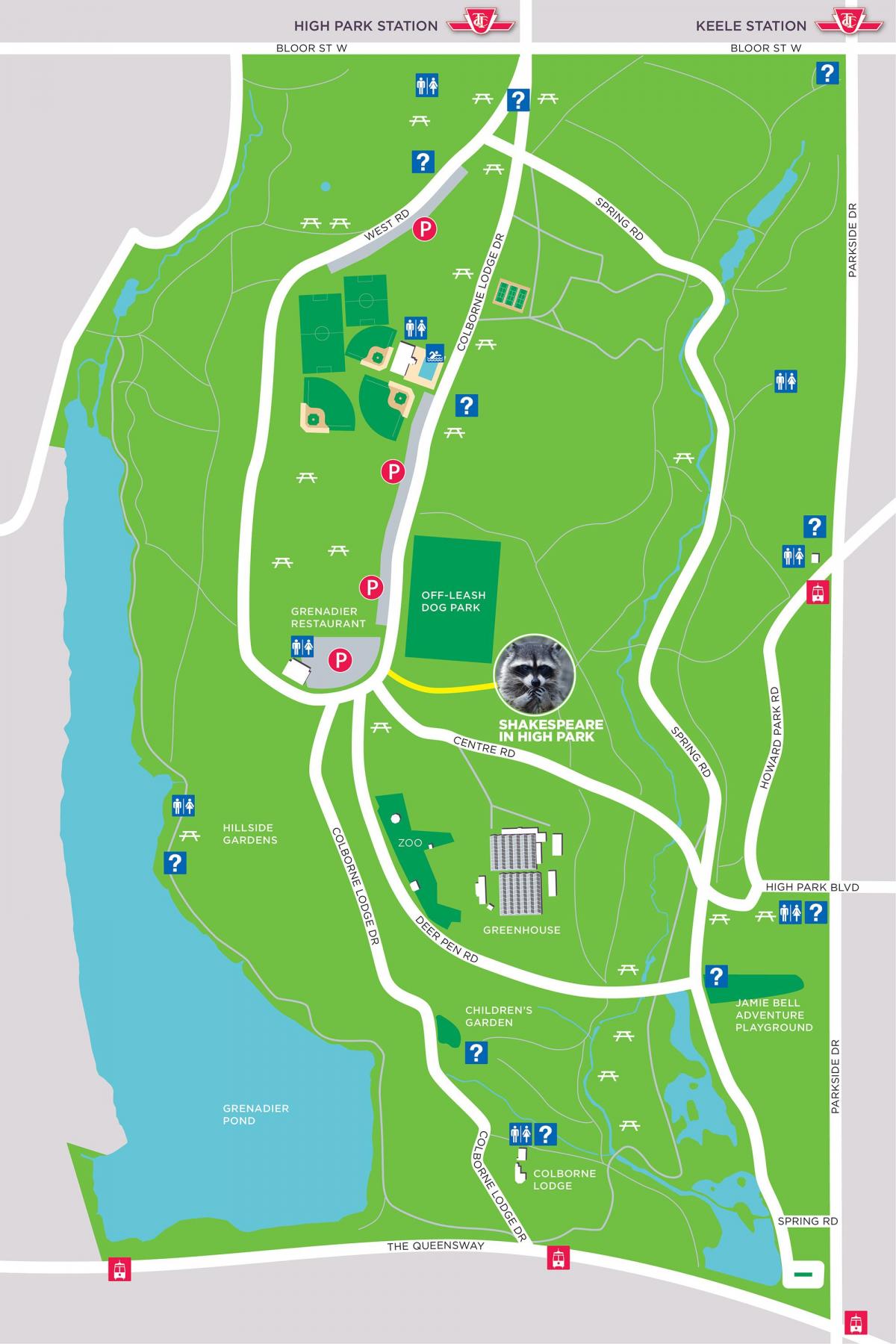 Bản đồ của Cao Park Toronto
