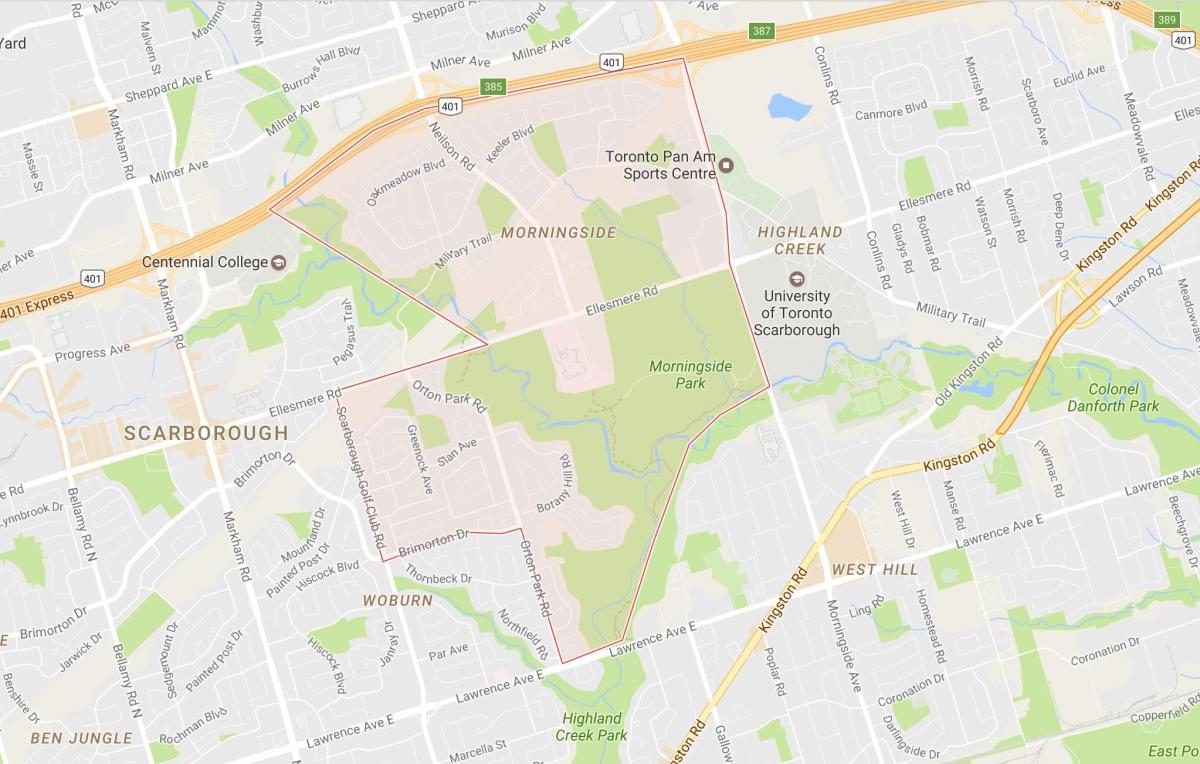 Bản đồ của nhà thám khu phố Toronto