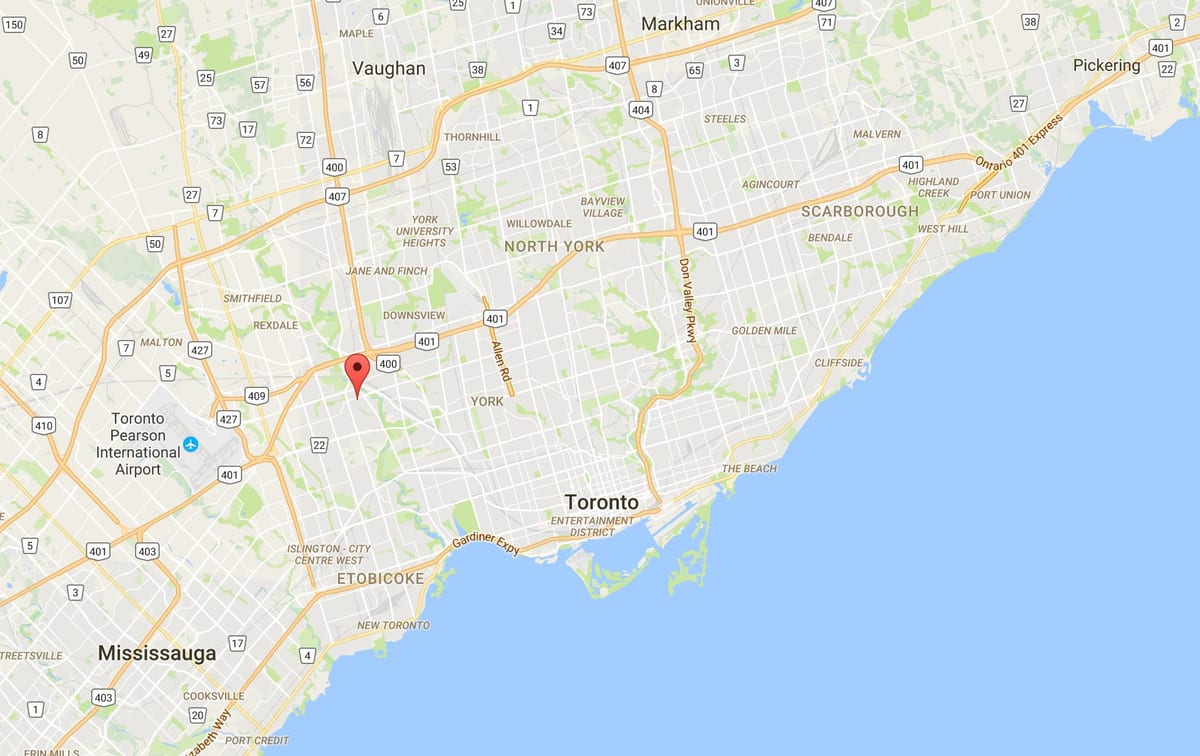 Bản đồ của chúng tôi Heights – Downtown quận Toronto