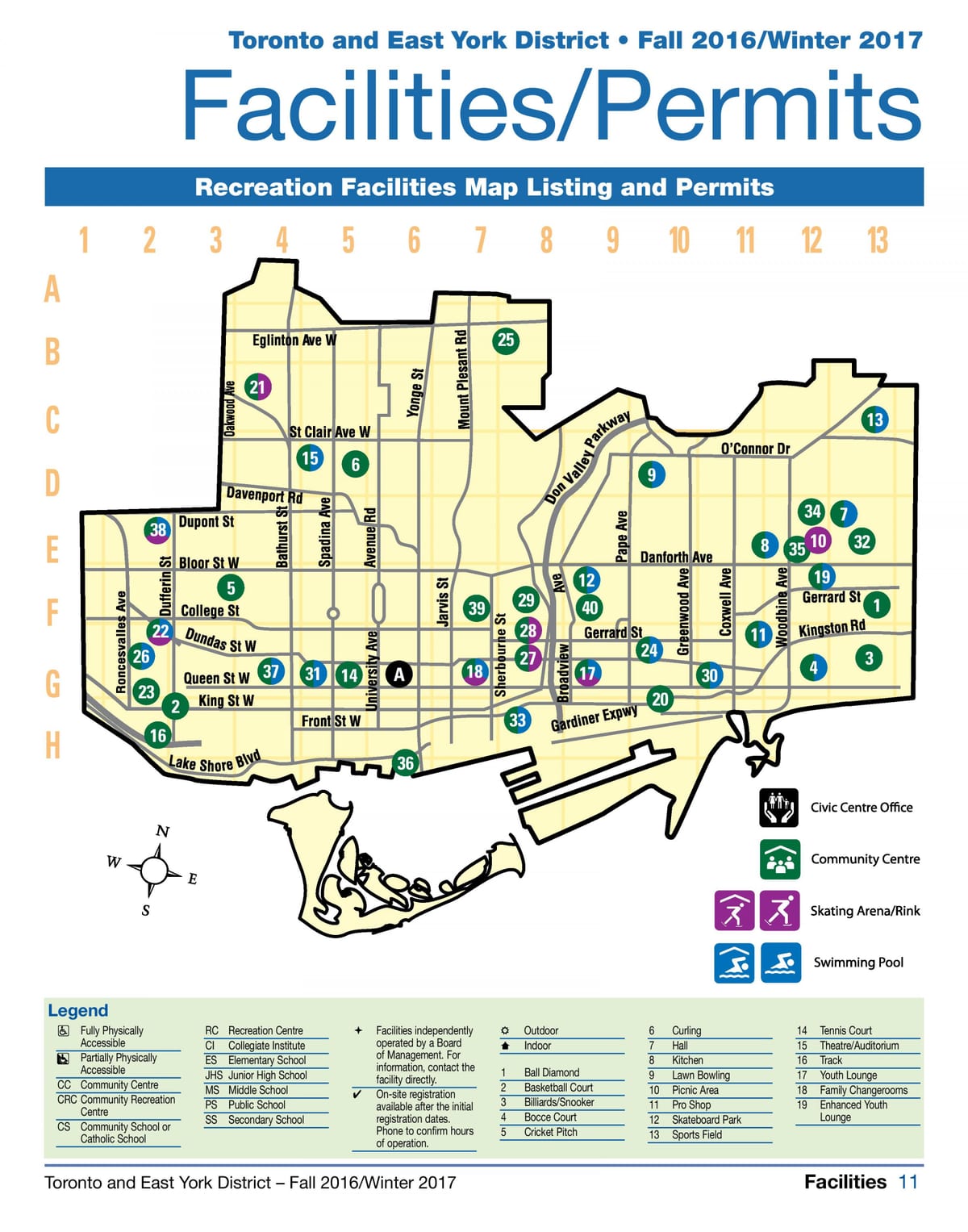Bản đồ của tiện nghi, giải Toronto