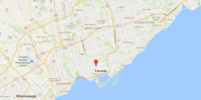 Bản đồ của đại học trường Toronto