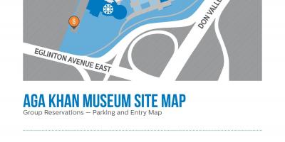 Bản đồ của Aga Khan bảo tàng