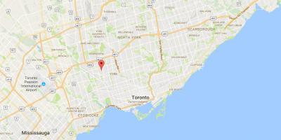 Bản đồ của Amesbury quận Toronto