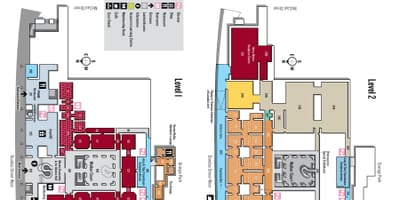Bản đồ của bộ Sưu tập Nghệ thuật của Ontario cấp 2
