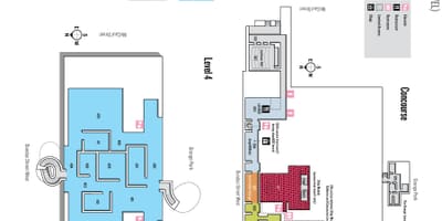 Bản đồ của bộ Sưu tập Nghệ thuật của Ontario cấp 3