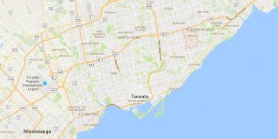 Bản đồ của Bendale, quận Toronto