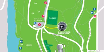 Bản đồ của Cao Park Toronto