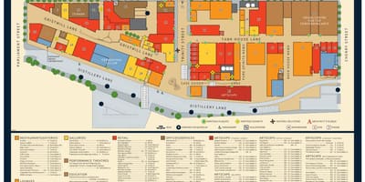 Bản đồ của chưng cất Quận Toronto