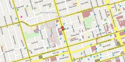 Bản đồ của Chinatown Toronto