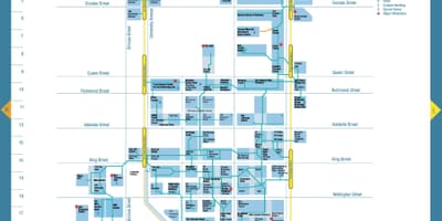 Bản đồ của Đường Toronto