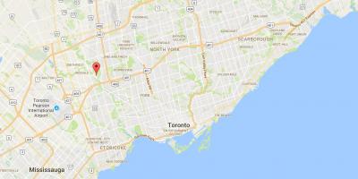 Bản đồ của Elms quận Toronto