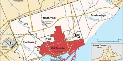 Bản đồ của Toronto