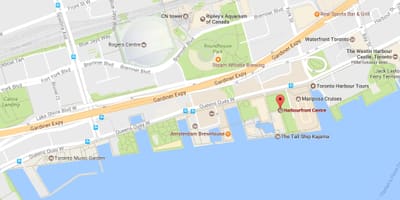 Bản đồ của Hào khu phố Toronto