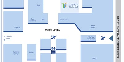 Bản đồ của hội đồng quản trị của thương mại Toronto