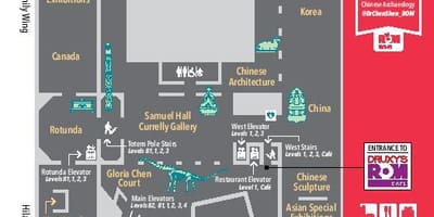 Bản đồ của Hoàng gia Ontario bảo Tàng cấp 1