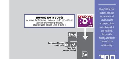 Bản đồ của Hoàng gia Ontario bảo Tàng café cấp