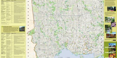 Bản đồ của khu vườn phía tây Toronto