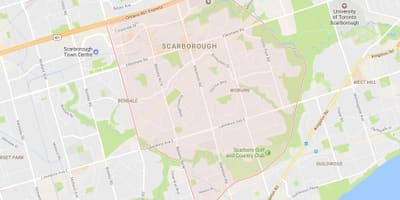 Bản đồ của Lexington khu phố Toronto