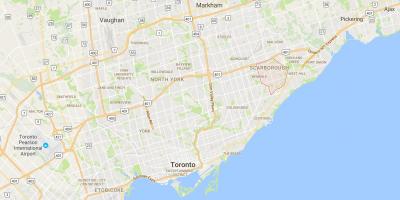 Bản đồ của Lexington quận Toronto