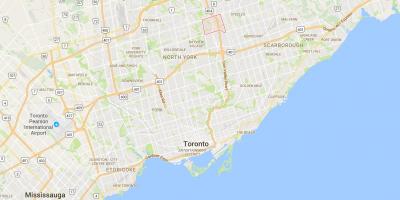 Bản đồ của Lấy Làng quận Toronto