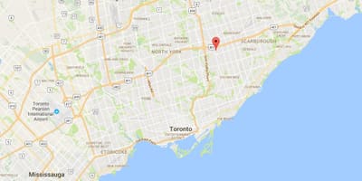 Bản đồ của Maryvale quận Toronto