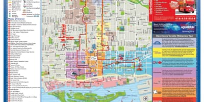 Bản đồ của nơi quan tâm Toronto