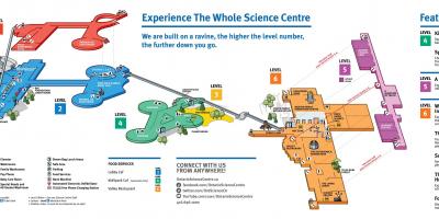Bản đồ của Ontario trung tâm khoa học