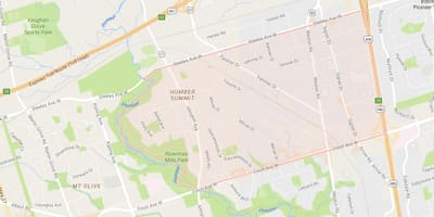 Bản đồ của Quán, hội nghị thượng Đỉnh khu phố Toronto