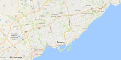 Bản đồ của river hills Parkviewdistrict Toronto