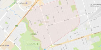 Bản đồ của river hills Toà khu phố Toronto