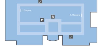 Bản đồ của St. Joseph là trung tâm y Tế ở Toronto CÓ cấp 2
