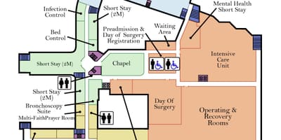 Bản đồ của St. Joseph là trung tâm y Tế ở Toronto cấp 2