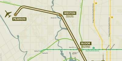 Bản đồ của toronto