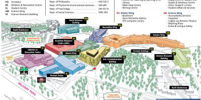 Bản đồ của đại học Toronto Scarborough trường