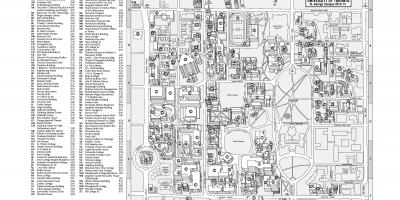 Bản đồ của đại học Toronto trường St Georges