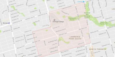 Bản đồ của tất cả những người Park khu phố Toronto