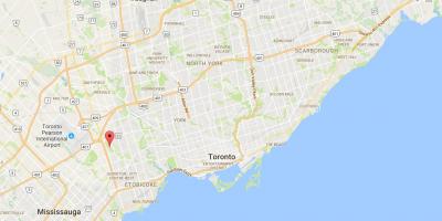 Bản đồ của West Deane Park quận Toronto