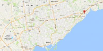 Bản đồ của West Rouge quận Toronto