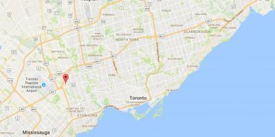 Bản đồ của Willowridge quận Toronto