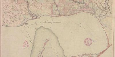 Bản đồ của xứ York Toronto 1787-1884